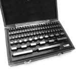 Gauge Block Set (87 Pcs.) DIN EN ISO 3650 Tolerance Class 1